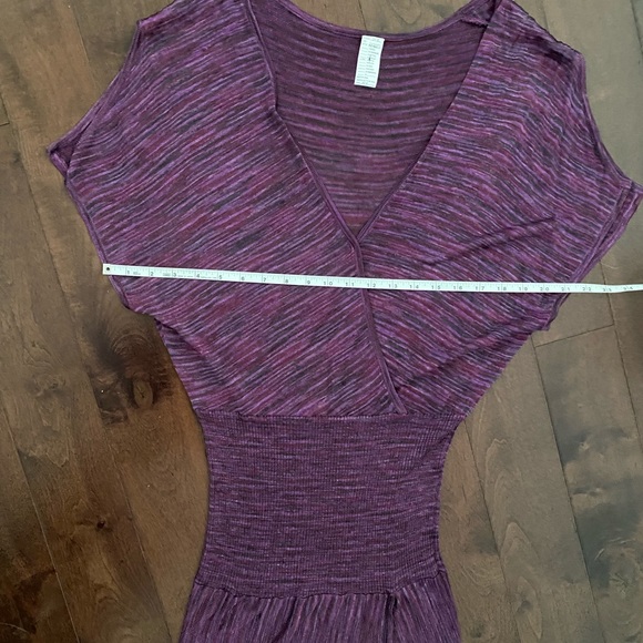 Gorgeous! Italian Designer Production Sample; Purple Slip&Cowl-Neck Dress! EUC! - Picture 3 of 16
